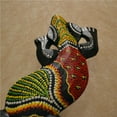 thumbnail image 4 of Dalazy Multicolored Gecko Lizard Sculpture Creative Wall Decor Indoor Outdoor 20CM, 4 of 9