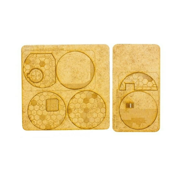 Kromlech Cityfight - 30mm Round Base Toppers New