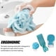 thumbnail image 5 of Vogacara 3 piezas/Kit de paño de limpieza corporal de fibra vegetal portátil lavable ergonómico cuello trasero guante de baño removedor de Cuerpo del baño, 5 of 6