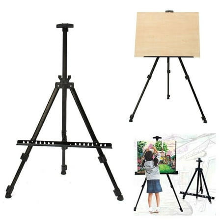 Zimtown Adjustable Artist Triopd Painting Drawing Easel Display Stand Whiteboard Holder Floor Sketching Exhibition, Wedding Studio, Collapsible