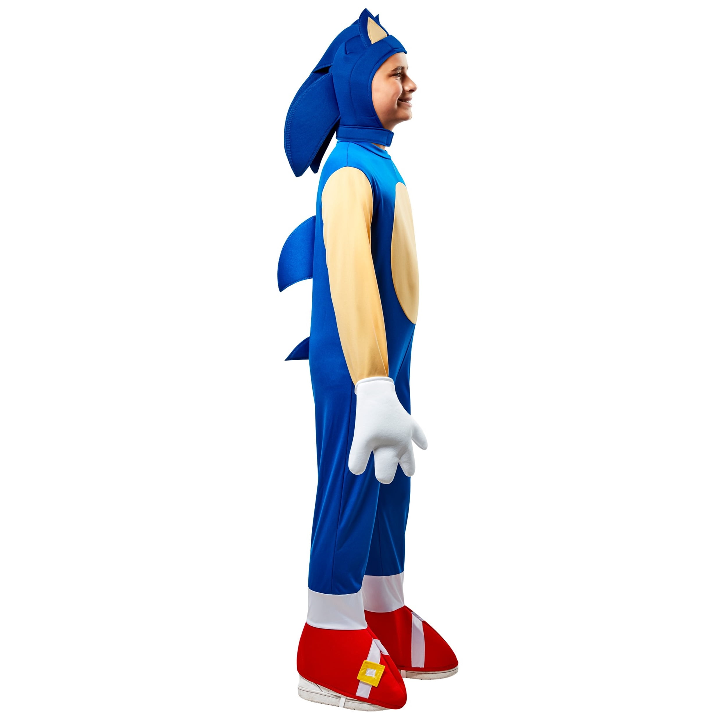 Sonic the Hedgehog Sonic Deluxe Costume for Kids by Rubies, Boys Small