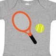 thumbnail image 4 of Inktastic Tennis Racket and Ball Boys or Girls Baby Bodysuit, 4 of 5