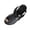 Black, variant on Summer Womens Sandals Versatile Flat Shoes with Metal Embellishments and Wraparound Straps Comfortable Sandals