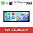 thumbnail image 3 of TPXINXIN 15.8 inch Android 15 Car Radio For Wuling Hongguang EV 2025 HD Multimedia Video Player Navigation GPS DVD 4G DSP Stereo Bluetooth, 3 of 15