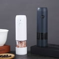 thumbnail image 3 of Portable USB Rechargeable Electric Grinder Set for Spices & Coffee Beans - Compact, Multi-functional Kitchen Tool with Efficient Blades, Easy Operation & Durable Design - Black & White Twin Pack for, 3 of 6