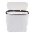 thumbnail image 1 of BRIGHTFUFU plastic garbage can Plastic White Versatile 1Pack, 1 of 8