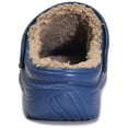 thumbnail image 5 of Men's Women's Clogs Waterproof Fleece Lined Winter Slippers Garden Shoes, 5 of 6