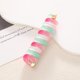 thumbnail image 1 of Coleteros elásticos para el cabello para mujer, bandas de goma para el cabello, paquete de lazos para el cabello, accesorios para el cabello de alambre para teléfono, diademas de moda, 1 of 4