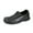 Black, variant on Liv Wide Width Elegant Durable Slip On Shoes WHITE 6