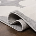 thumbnail image 6 of JONATHAN Y SANDSTONE 5 x 8 Area Rug, Adrian Circle Dot - Light Gray/Cream, SND105C-5, 6 of 8