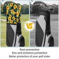 thumbnail image 6 of Yuyamidu Sunflowers Golf Bag Cover Flowers Golf Bag Rain Cover Decorations for Most Golf Bags Tour Bags Carry Cart Stand Bags, 6 of 8