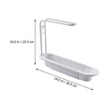 thumbnail image 2 of WASHWEPE Rack De Almacenamiento Para Fregadero Con Estructura Estable Y Abierto Para Drenaje, 2 of 8