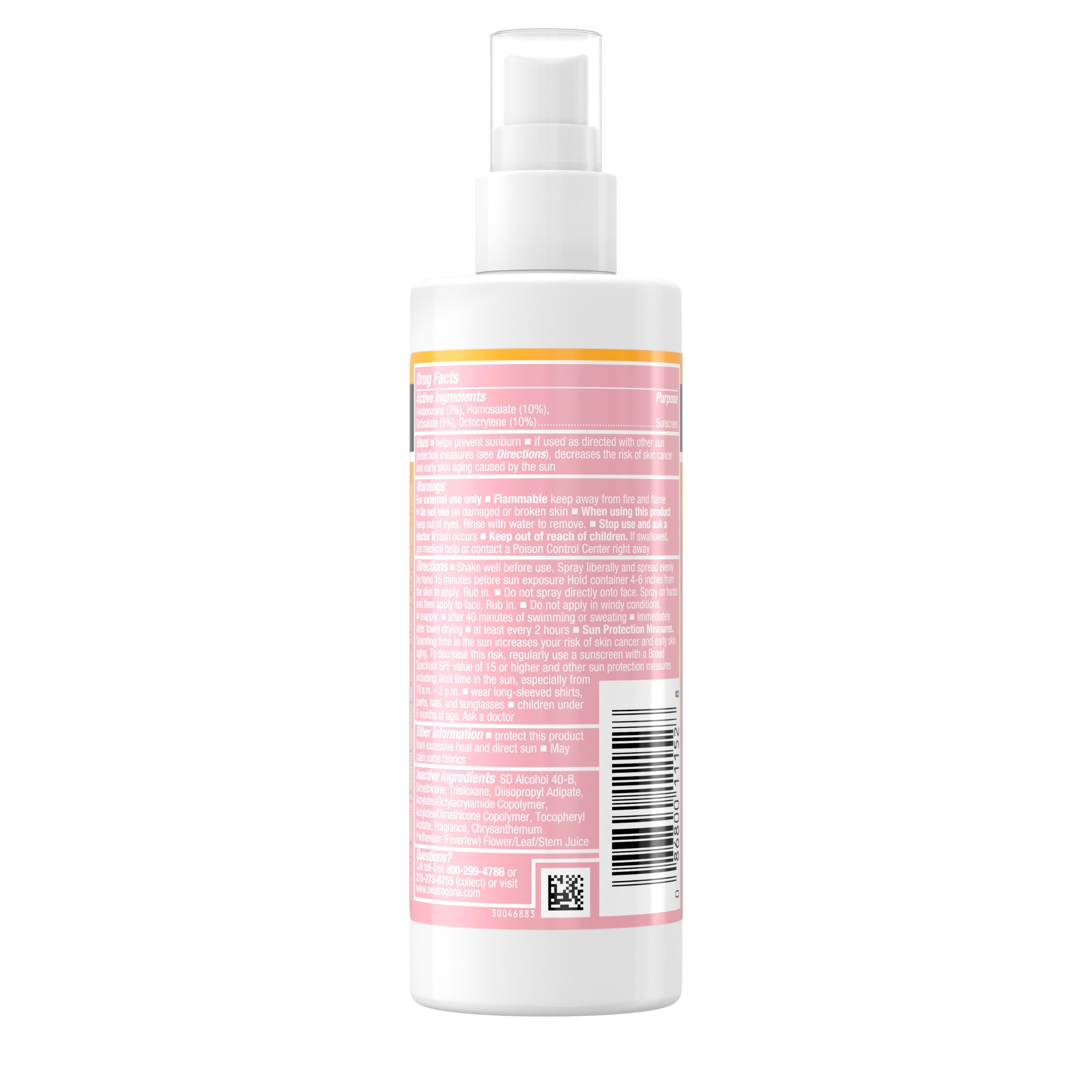 Neutrogena Invisible Daily Defense Face Mist, SPF 50, 3.4 fl. oz