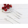 thumbnail image 3 of Daisyyozoid Wholesale 20 Stainless Steel Fruit Forks Fruit Sign Fruit Small Fork Two Tooth Snack Fork, 3 of 9