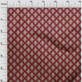 thumbnail image 3 of oneOone Cotton Cambric Red Fabric Asian Kilim Craft Projects Decor Fabric Printed By The Yard 42 Inch Wide, 3 of 5