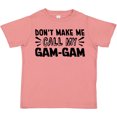 thumbnail image 3 of Inktastic Don't Make Me Call My Gam-gam Boys or Girls Toddler T-Shirt, 3 of 5