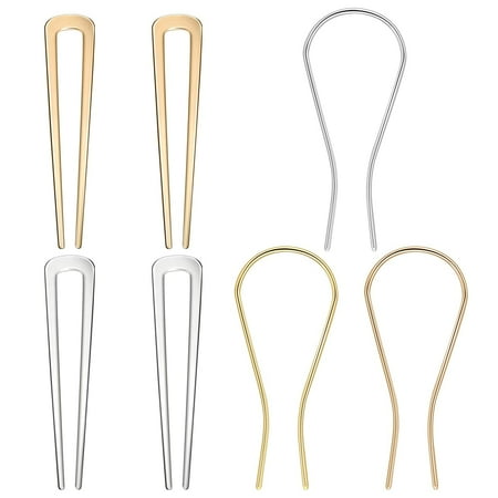 7 Pieces U Shaped Hair Pins French Hair Pins French Style U Shape Hair