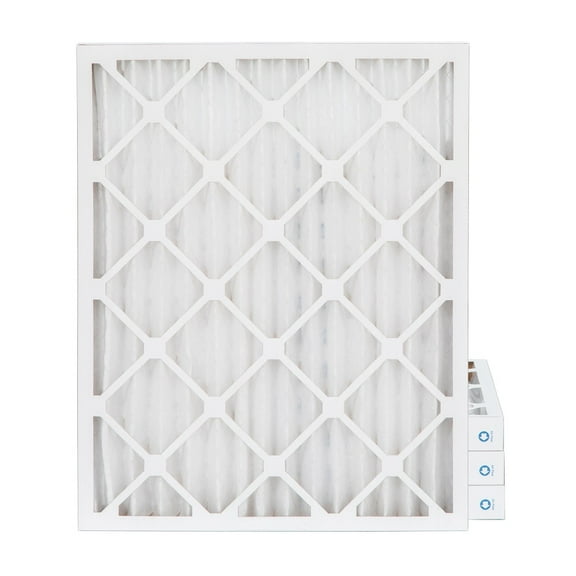 16x20x2 MERV 8 ( MPR 600, FPR 5-6 ) 2" Air Filters for AC & Furnace. 6 Pack. Exact Size: 15-1/2 x 19-1/2 x 1-3/4