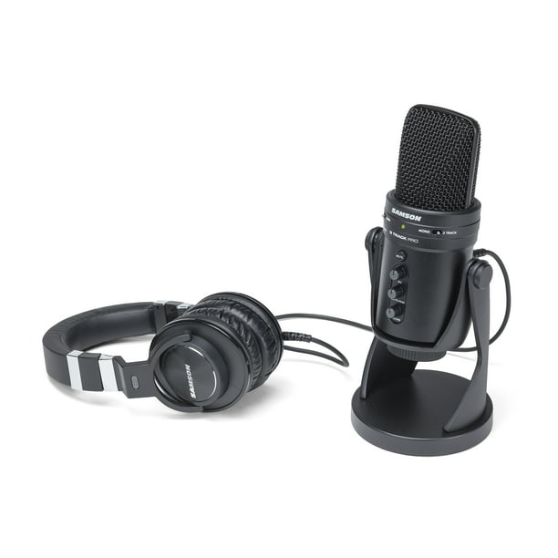 Samson SAGM1UPRO G-Track Pro USB Microphone with Built-In Audio Interface Walmart.com