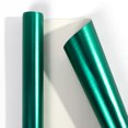 thumbnail image 1 of Firefly Hope 17 Inches X 9.84 Feet Green Matte Metallic Wrapping Paper, Solid Color for Birthdays, Weddings & DIY Bouquets, 1 of 5