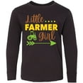 thumbnail image 3 of Inktastic Little Farmer Girl Long Sleeve Youth T-Shirt, 3 of 5