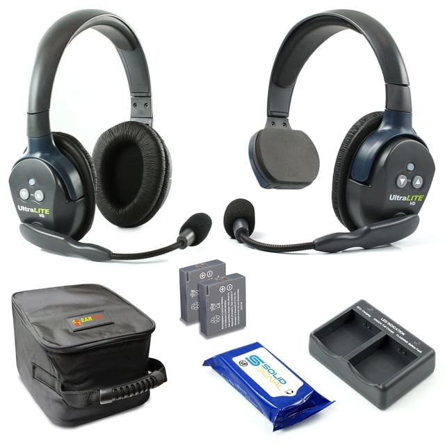 Auriculares inalámbricos de comunicación Eartec UL2SD para 2 usuarios