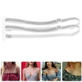 thumbnail image 3 of OUNONA Adjustable Nylon Bra Straps 2 Pairs Replacement Comfortable Supportive Chic Design for Women, 3 of 7