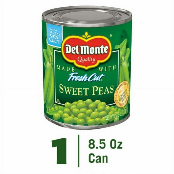 2X-Del Monte Fresh Cut Sweet Peas Canned Vegetables - 8.5 oz