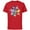 Red, variant on Marvel Spidey and His Amazing Friends Avengers Team-Up - Short Sleeve Cotton T-Shirt for Adults - Customized-Athletic Heather