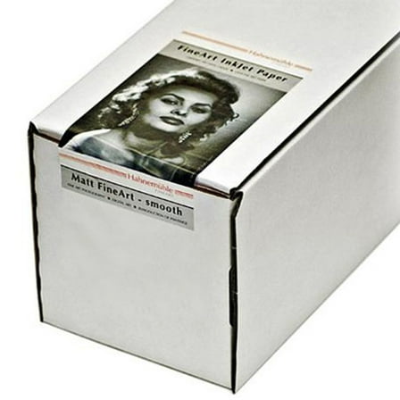 Hahnemuhle Matte Photo Rag, 100 % Rag, Smooth, White Inkjet Paper, 308 gsm, 36"x39' Roll
