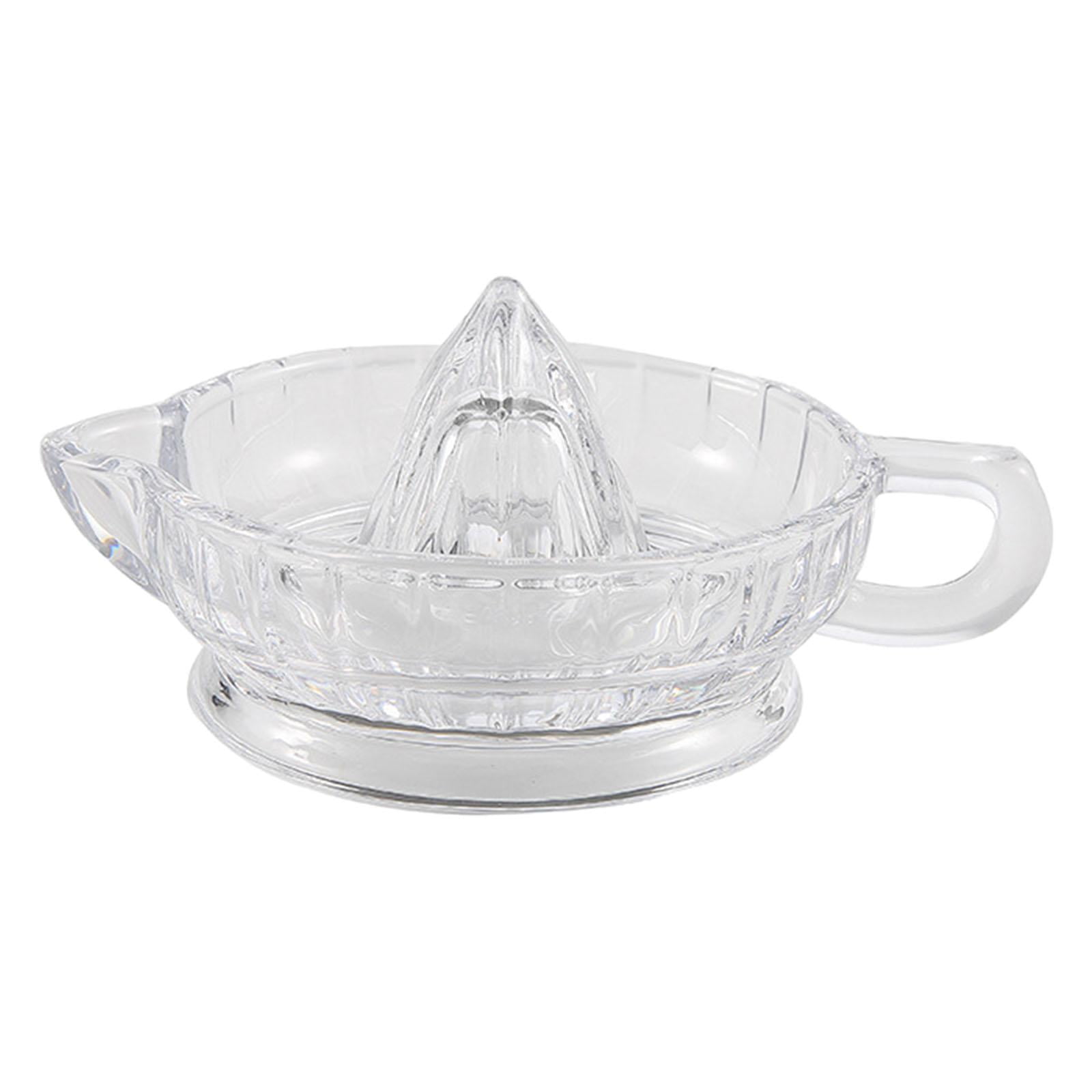 Manual Glass Lemon Squeezer with Handle for Limes Kitchen Accessories