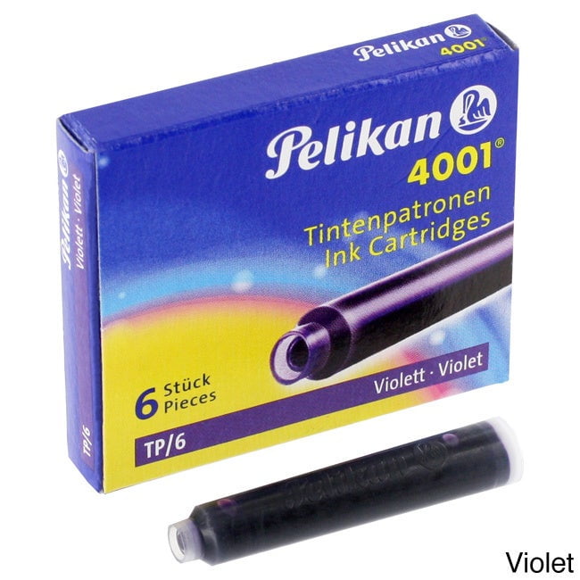 Pelikan Fine Writing Fountain Pen Cartridge (Pack of 6)