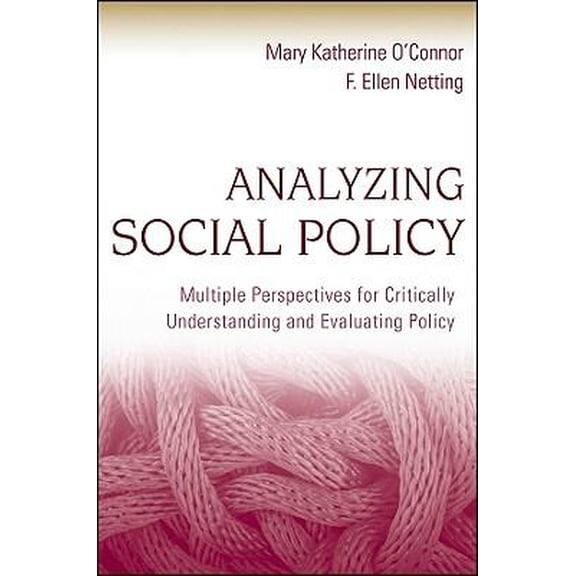 Analyzing Social Policy, (Paperback)