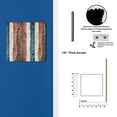 thumbnail image 3 of Off The Wall Plates - USA Weathered Wood Look Glow in the Dark Decorative Acrylic Cover Double Blank Wallplate, 3 of 5