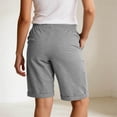 thumbnail image 4 of CHEEREAM Sweat Shorts for Womens Athletic Lounge Elastic Waisted Bottom Workout Sports Above KneePockets Shorts, 4 of 5