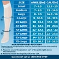 thumbnail image 3 of Sheer Compression Stockings for Women aid Varicose Veins 15-20mmHg White, Small, 3 of 8