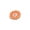 A002- Orange, variant on Soft Dog Cone Collar Cat Cone Collar Inflatable Donut Recovery Collar Dinosaur Print Elizabethan Collar for Small Pets After Surgery Green, 1 Pack