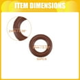 thumbnail image 2 of O Ring Seal Gasket, 5mm ID x 2mm CS for Cars Trucks SUVs Trailers Orings Seal Washer Replacement Automotive Faucet Repair Brown, 50 Pcs, 2 of 6