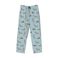 thumbnail image 4 of Xecao Dachshund Dog Men's Straight Lounge Pajama Pants: The Ultimate in Comfortable Sleepwear, 4 of 9
