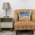 thumbnail image 3 of 3drose, Massachusetts, Nantucket. Shell in Front of Brant Point Lighthouse., 16x16 inch Pillow Case, 3 of 5
