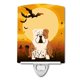 thumbnail image 1 of "Treasures Halloween Bulldog Inglés Fawn White Ceramic Night Light, 6x4, Multicolor" Caroline's Treasures BB4391CNL, 1 of 1