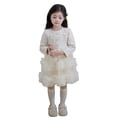 thumbnail image 4 of Falda gruesa de estilo moderno de moda para niñas, linda y moderna primavera, falda de pastel de vellón para niños, falda de princesa de malla, 4 of 5