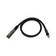 thumbnail image 4 of Monoprice 3ft Premier Series XLR Male to RCA Male Cable, 16AWG (Gold Plated), 4 of 6