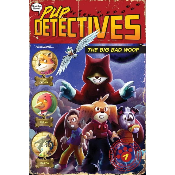 Pup Detectives: The Big Bad Woof (Series #7) (Hardcover)