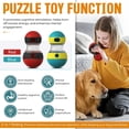 thumbnail image 7 of Best Interactive Dog Chew Toy Dog Chew Toys,Pure Natural Rubber Dog Squeaky Toy,Double-Layer Design Makes Dog Teeth Cleaning Dog Enrichment Toy for Aggressive Chewers-Black, 7 of 7