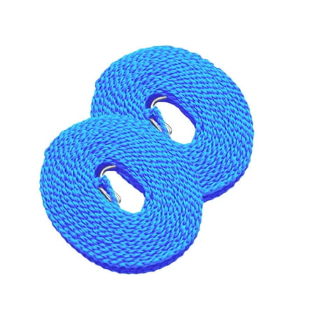 

Wesracia Decorative Storage Basket Nylon Hanging Rope Windproof Drying Rope Clothes Hangers Plastic Non-slip 3-M