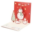 thumbnail image 2 of Greeting Card, Hot Silver Process Exquisite Textured Christmas Special Christmas Card With Envelope Sticker For Decoration For Gift A Style,B Style,C Style, 2 of 8