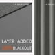 thumbnail image 3 of Cortinas Blackout Joydeco Borgoña 240 cm 2 Paneles 100% Opacas, 3 of 8