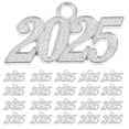 thumbnail image 1 of EeaseCA 50Pcs Graduation 2025 Charms for DIY Decorative Graduation Charms Metal Number Charms Accessories, 1 of 9