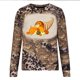 thumbnail image 4 of Ichuanyi liquidación moda para mujeres manga casual de manga redonda redonda de cuello estampado blusa tops blusa ICHUANYI WER202308214404, 4 of 5